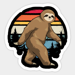 The Chilled-Out Cryptid Sticker